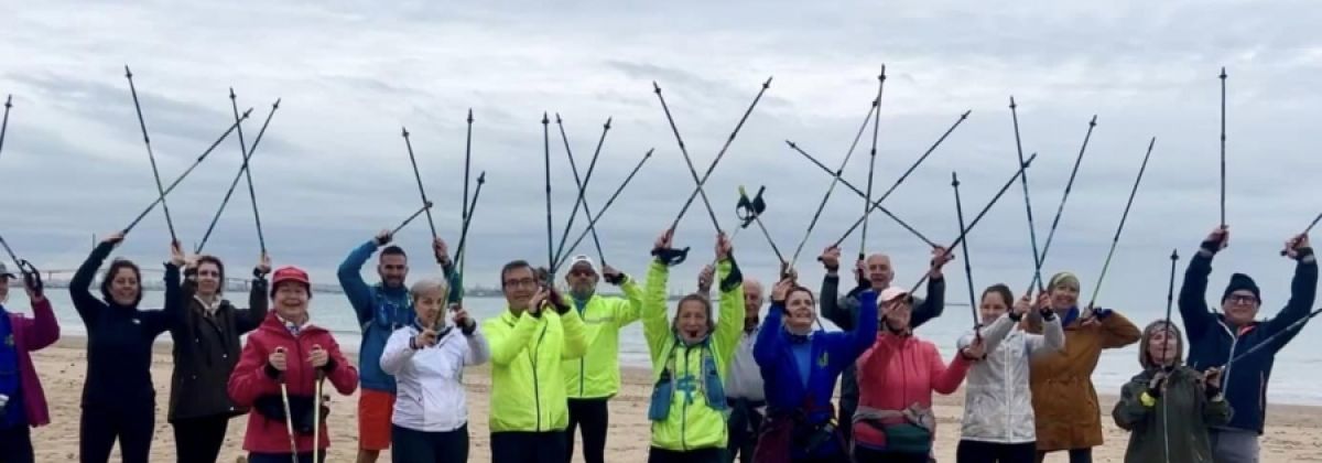 7 de diciembre curso de Nordic Walking